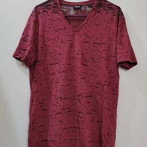 Diesel red shirt